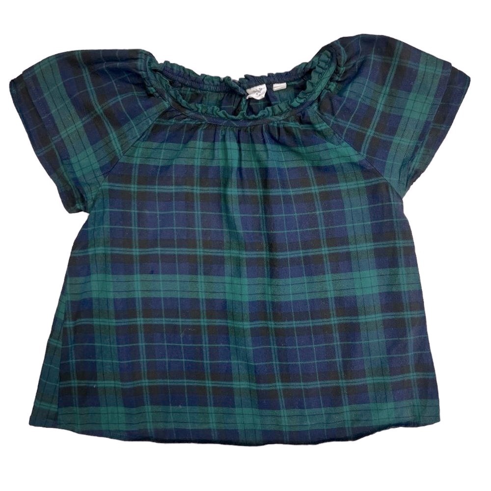 Gap: Girls' Shirt in Blues, Black, and Green